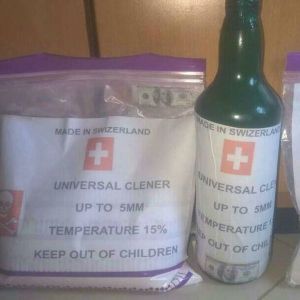 Automatic Money Cleaning Machine Ssd Chemical Solution